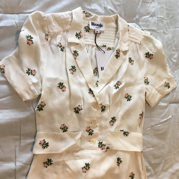 Rouje Dresses & Skirts - NWT Rouje Anais Dress in Fiorita Ecru